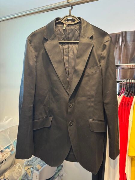 PS Paul Smith ポールスミス ブレザー テーラードジャケット 無地 黒 M
