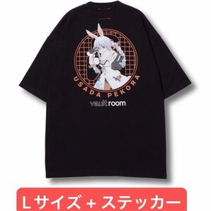 VR × PEKORA TEE / ブラック