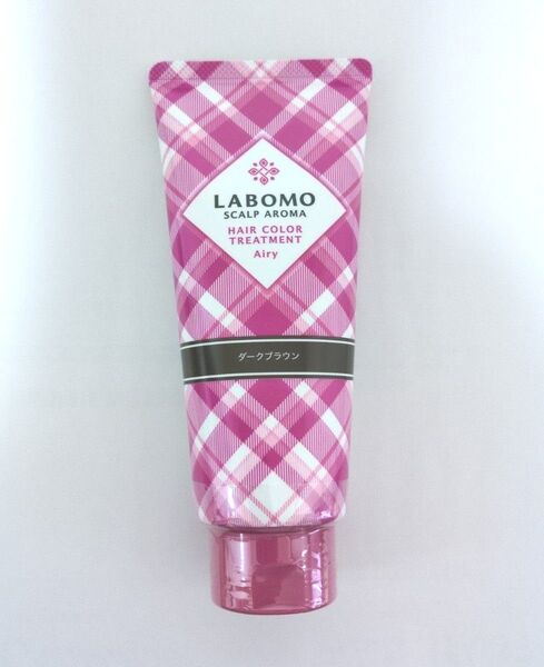 LABOMO スカルプアロマ ヘアカラートリートメント Airy ダークブラウン