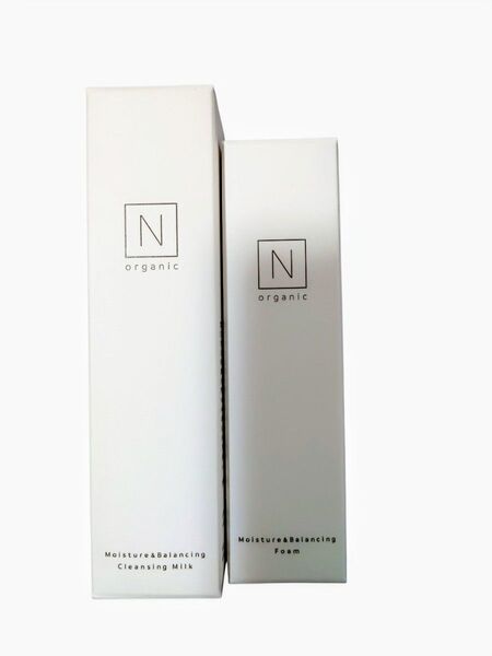 【新品未開封】 N organic モイスチュア&バランシング フォーム&クレンジングミルクミニサイズセット