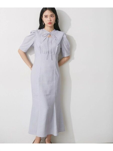 JILL by JILL STUART ポイントハダミセワンピース ブルー