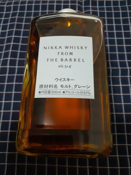 フロムザバレル アサヒビール ニッカウヰスキー 化粧箱なし 500ml×1本 未開封 ウイスキー