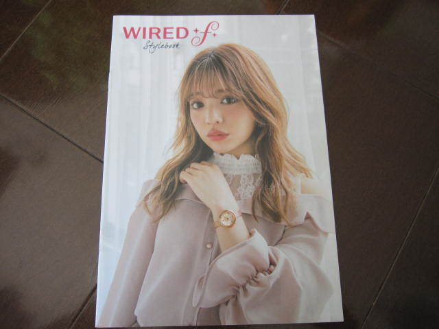 New and not for sale SEIKO WIREDf Chiipopo Chisato Yoshiki Watch Full Color Catalog 2020, Celebrity Goods, photograph