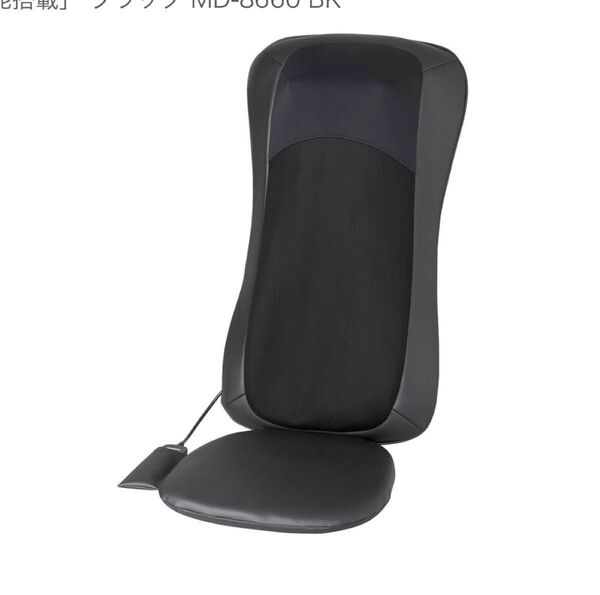 スライヴ シートマッサージャー 横回転もみ玉 ブラック MD-8660 BK 家庭用電気マッサージ器 シートマッサージャー