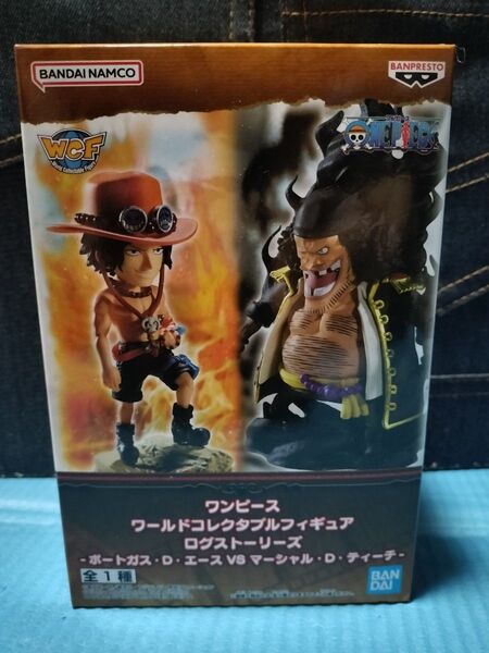 フィギュア ワンピース 黒ひげ エース ワールドコレクタブルフィギュア ログストーリーズ