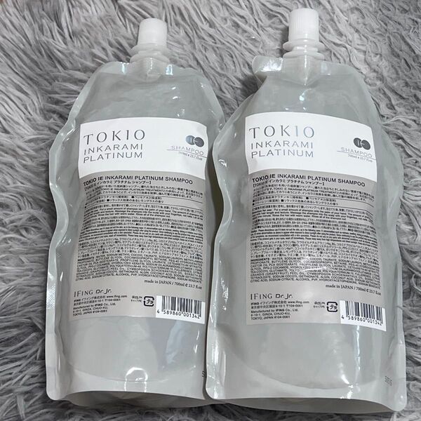 トキオ IE インカラミ プラチナム シャンプー 詰替 700ml 2個