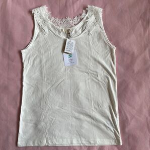 studio clip タンクトップ カットソー ホワイトM