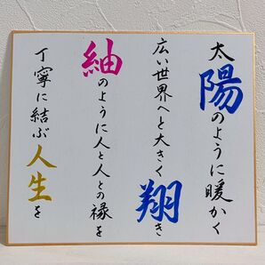 書道作品 命名書 オーダーメイド 手書き