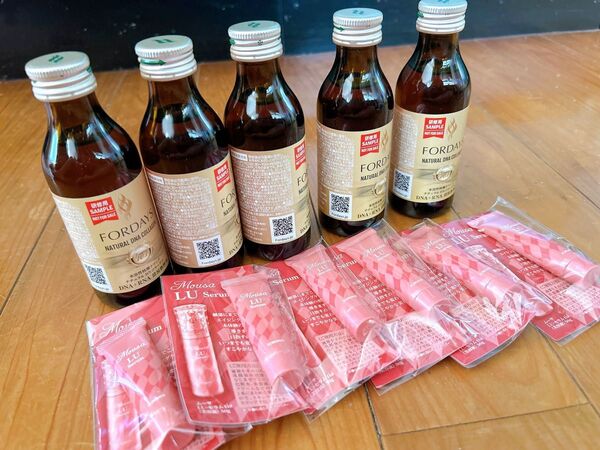 フォーデイズ核酸ミニドリンク5本&LUセラム6本セット
