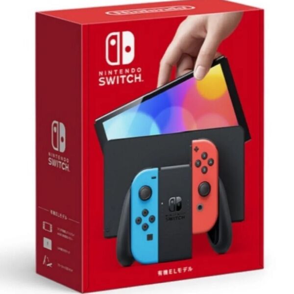 新品未開封当日発送!Nintendo Switch 有機ELモデル ネオンレッド ネオンブルー