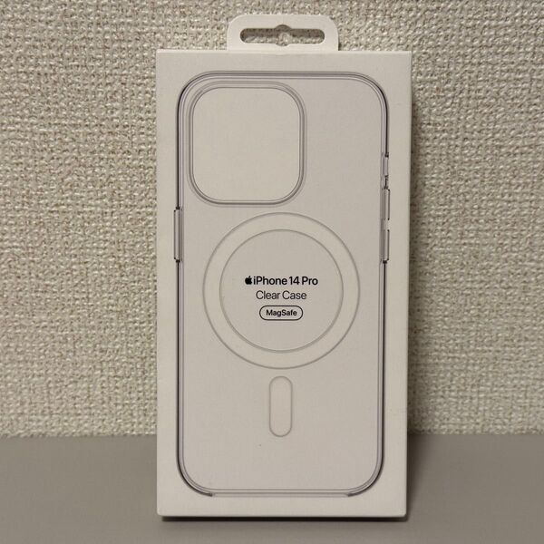 純正 iPhone14Pro クリアケース MagSafe MPU63FE/A