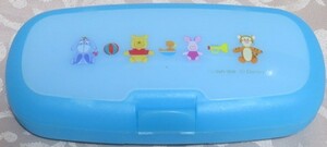 [Kids Winnie The Pooh ..... window attaching glasses case ] Sunstar *Disney* size approximately 16×8cm