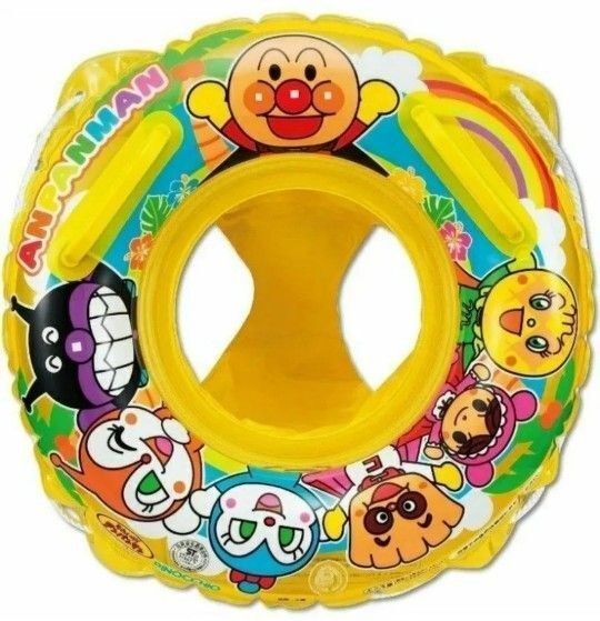 新品 アンパンマン ベビーうきわ 足入れ 浮輪 浮き輪 子供 こども うきわ