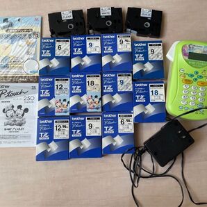 ブラザー ピータッチ テープいろいろ セット ブラザー工業 ベビーミッキー ミッキーマウス 250