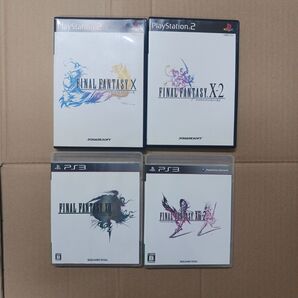 PS2 PS3 FINAL FANTASY ファイナルファンタジー X 10 X-2 10-2 XⅢ 13 XⅢ-2 4本組