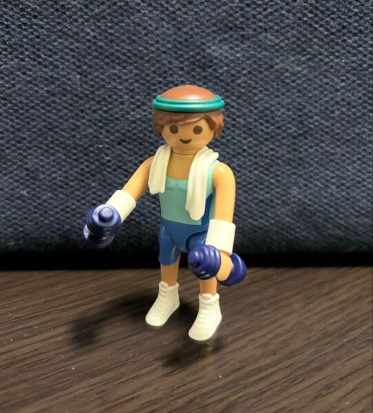 プレイモービル playmobil fi?ures(series 18) フィットネスジムの男性