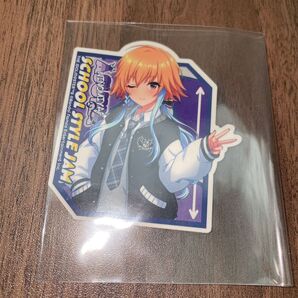 アイドルマスター シンデレラガールズ スクールスタイルジャム 二宮飛鳥 ステッカー