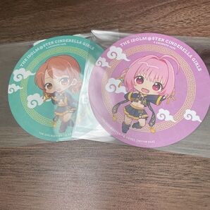 アイドルマスター シンデレラガールズ×animate cafe コースター 北条加蓮 夢見りあむ 2枚セット