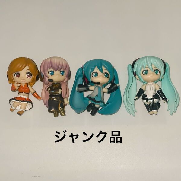 【台座なし/ジャンク品】ボカロ 初音ミク ねんどろいどぷち 4個セット