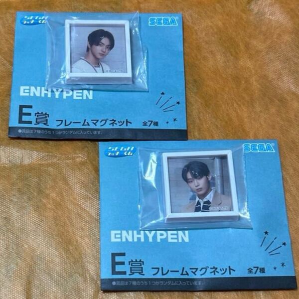 ENHYPEN SEGAラッキーくじ E賞フレームマグネット ポケッズ ジョンウォン ソヌ