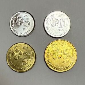 マレーシア 硬貨 b