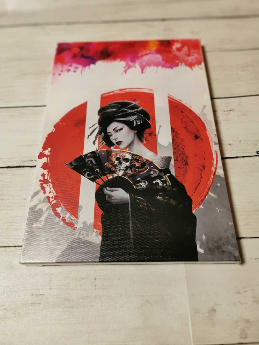 Poster Art Panel Impression Wall Hanging Painting Wall Canvas Skull Oiran, Printed materials, Poster, others