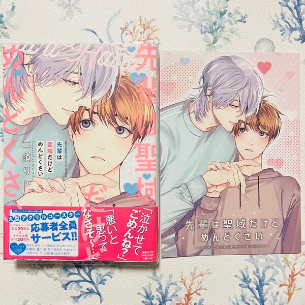 先輩は聖域だけどめんどくさい アニメイト リーフレット