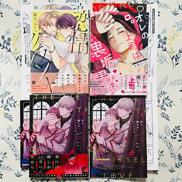愛を騙るは、いつわりの * 恋情クラフト * オレの上司は裏垢男子 コミコミ リーフレット 小冊子 ペーパー