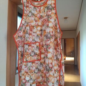 ハンドメイド エプロン 未使用