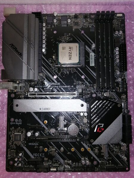 【Ryzen7 3700X+マザボ】Ryzen7 3700X+ASRock X570 Phantom Gaming 4 OSおまけ