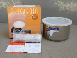 ☆未使用 PESCAROLO ITALY 鍋 和平フレイズ CH・IH 20cm☆