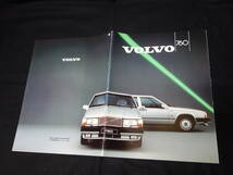 【￥2000 即決】VOLVO ボルボ 760 GLE セダン 7B280型 専用 本カタログ 日本語版 /1987年 【当時もの】_画像1