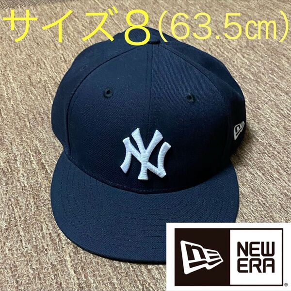 未使用 ニューエラ ニューヨークヤンキース キャップ 59FIFTY サイズ8 Yankees 帽子