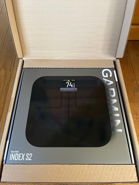新品未開封品 GARMIN Index S2 スマート体重計 ブラック