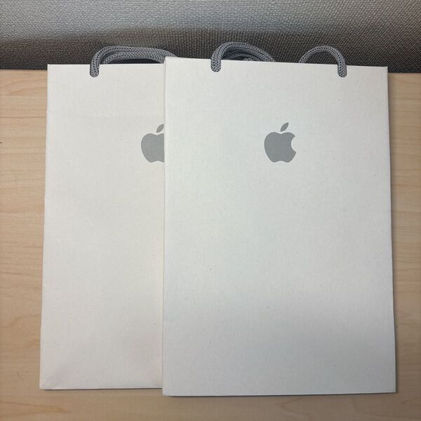 Apple Store 紙袋 ショッパー袋 小 2枚セット