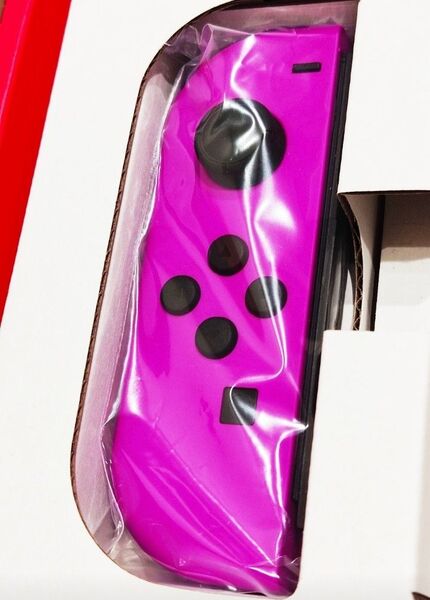 【ほぼ新品】Joy-Con 左 ネオンパープル 任天堂 純正品 ニンテンドースイッチ Nintendo Switch ジョイコン