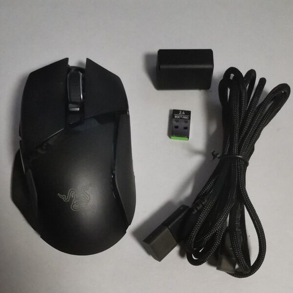 Razer Basilisk V3 Pro ゲーミングマウス ワイヤレス Focus Pro 30K オプティカルセンサー