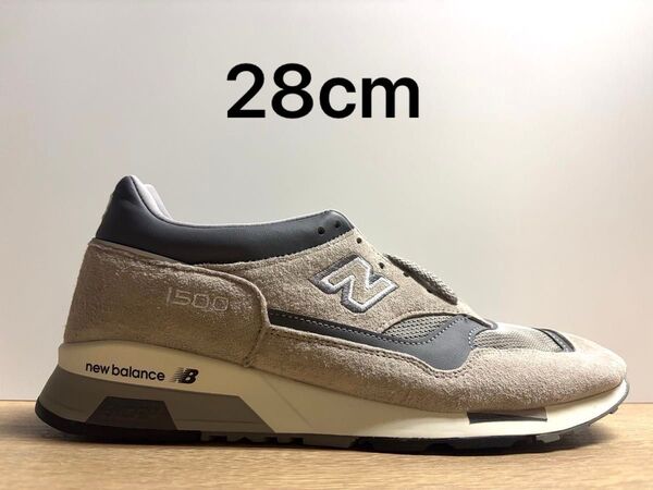 未使用 英国製 28cm D ニューバランス M1500PGL グレー new balance