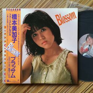 《見本盤・極美盤！》橋本美加子『ブラッサム』LP～井上大輔/馬飼野康二/浜田金吾/小田裕一郎/長沢ヒロ/嗚呼アイドル