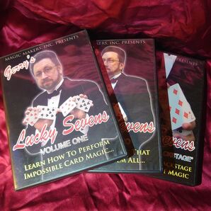 Lucky Sevens with Gerry Griffin Volumes 1-3 DVD マジック 手品 3巻セット