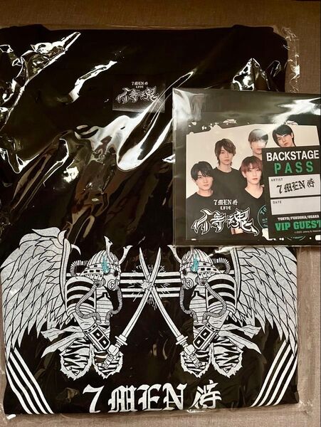 新品未開封 7 MEN 侍 侍魂 LIVEグッズ Tシャツ&ステッカー