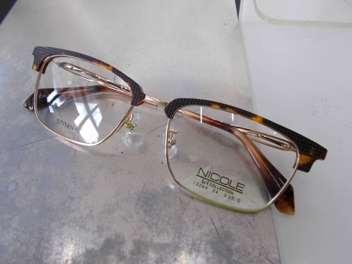NICOLE メガネの値段と価格推移は?|121件の売買情報を集計したNICOLE