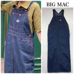 BIG MAC ビッグマックサロペットスカートロングジャンスカ デニムチャオパニック 別注2022AW