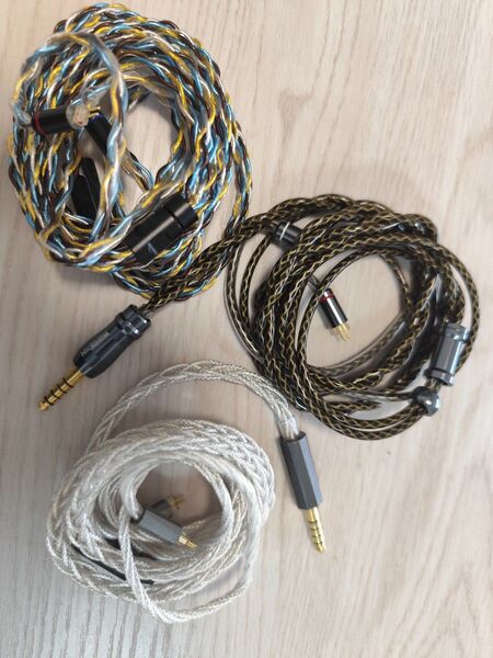 NICEHCK snowluna goddna JSHiFi-Quartet 0.78 2pin 4.4mm セット