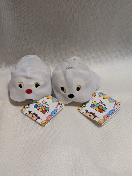 ディズニーストア ツムツム チップ デール ハロウィン おばけ ぬいぐるみ マスコット