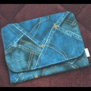 ハンドメイド移動ポケット/布ミニポーチ