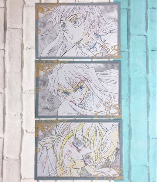 無一郎 ポストカード 3枚セット ufotable dining 原画 刀鍛冶の里編 鬼滅の刃 おすそ分け 時透無一郎