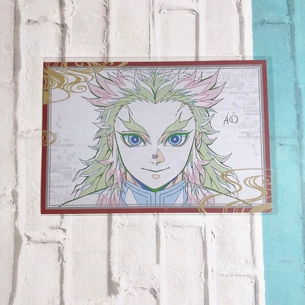 煉獄 ポストカード おすそ分け ufotable dining 鬼滅の刃 煉獄杏寿郎 コラボダイニング 原画