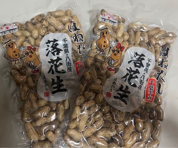 千葉県産 落花生 200g2袋 お得!はねだし