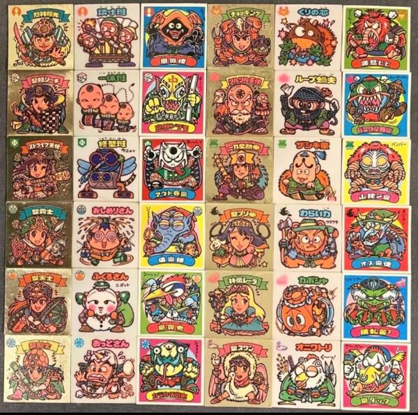 ビックリマンシール 第14弾 フルコンプ すくみ 当時物 送料込み!